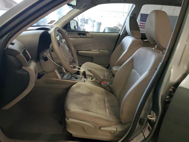 JF2SH636X9H726128 - 2009 SUBARU FORESTER 2.5X PREMIUM TEAL photo 7