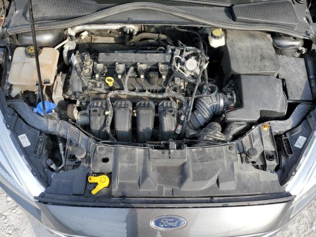 1FADP3E26HL243031 - 2017 FORD FOCUS S GRAY photo 11