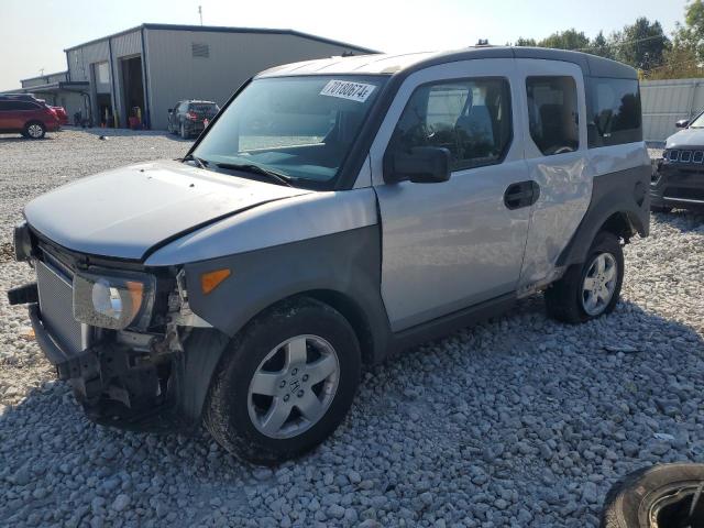 5J6YH28514L006962 - 2004 HONDA ELEMENT EX SILVER photo 1