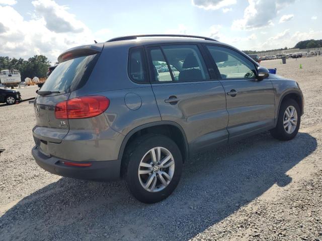 WVGBV7AX1GW547232 - 2016 VOLKSWAGEN TIGUAN S GRAY photo 3