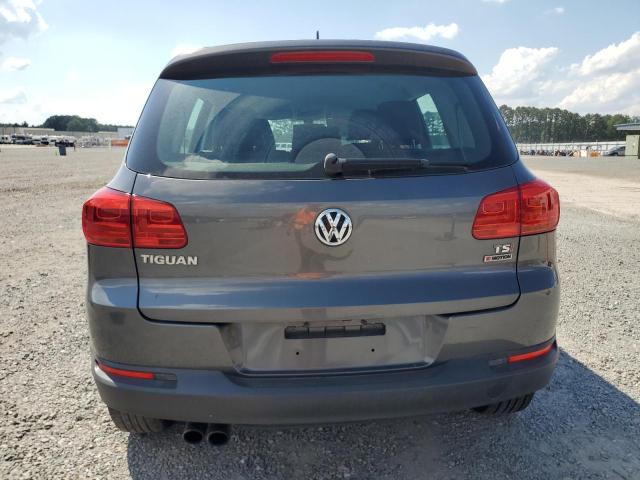 WVGBV7AX1GW547232 - 2016 VOLKSWAGEN TIGUAN S GRAY photo 6