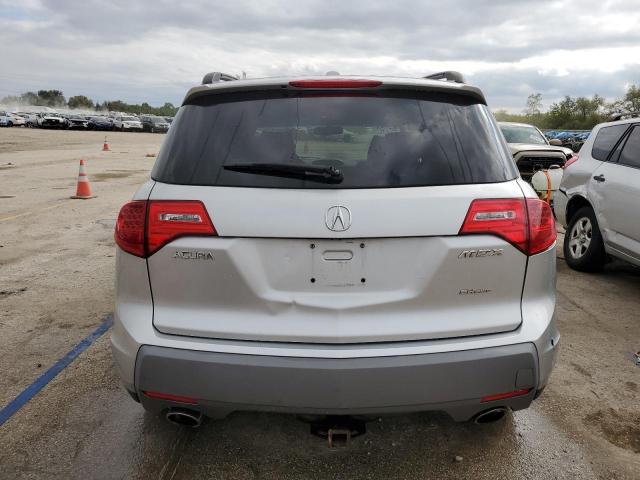 2HNYD282X8H541910 - 2008 ACURA MDX SILVER photo 6