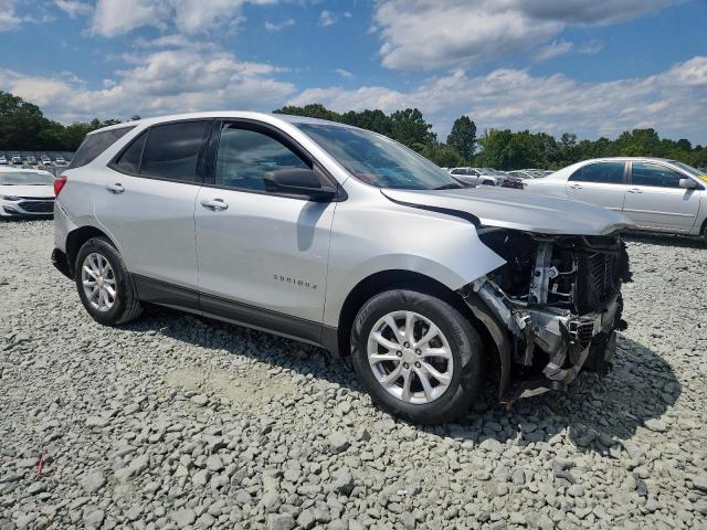 3GNAXHEV9KS648975 - 2019 CHEVROLET EQUINOX LS SILVER photo 4