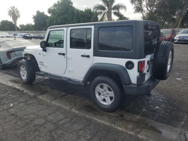 1C4HJWDG7JL919682 - 2018 JEEP WRANGLER U SPORT თეთრი ფოტო 2