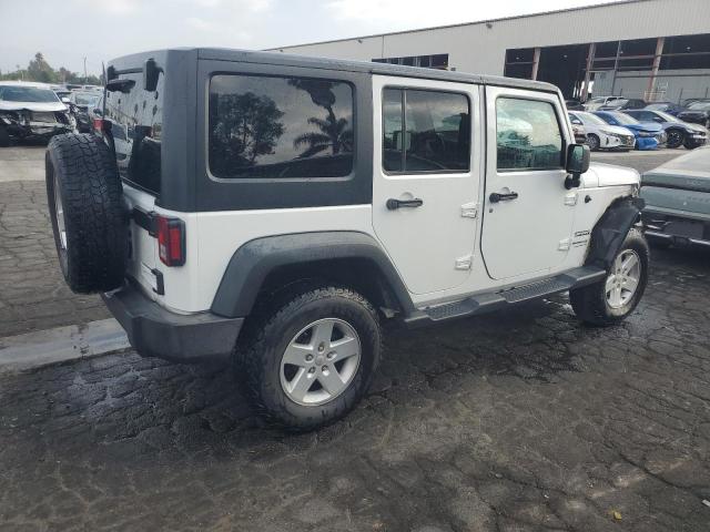 1C4HJWDG7JL919682 - 2018 JEEP WRANGLER U SPORT თეთრი ფოტო 3