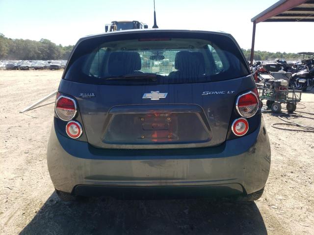 1G1JC6SH4D4238703 - 2013 CHEVROLET SONIC LT 灰色 照片 6