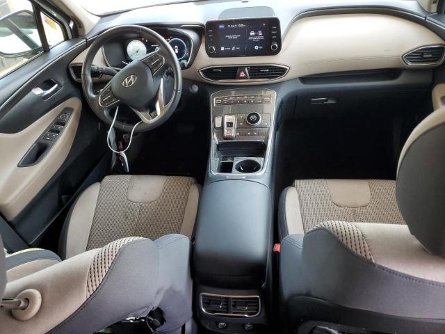5NMS64AJ3NH406223 - 2022 HYUNDAI SANTA FE SEL WHITE photo 8