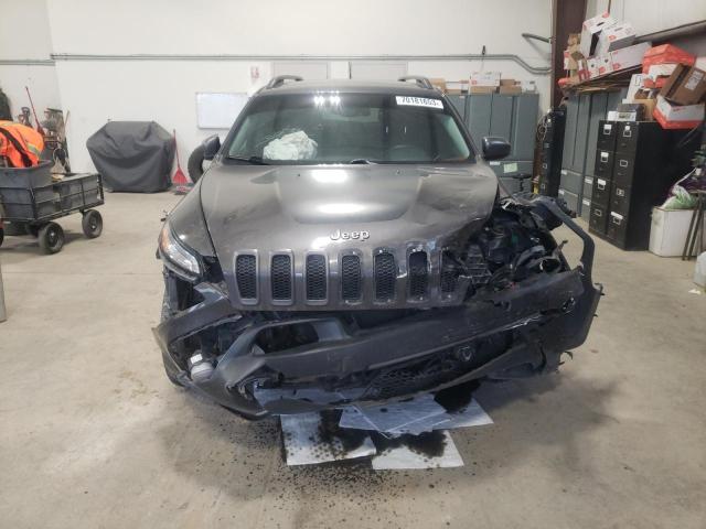 1C4PJMBS1EW137650 - 2014 JEEP CHEROKEE TRAILHAWK GRAY photo 5