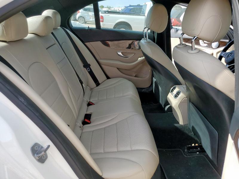 55SWF4KB8JU279018 - 2018 MERCEDES-BENZ C 300 4MATIC WHITE photo 10