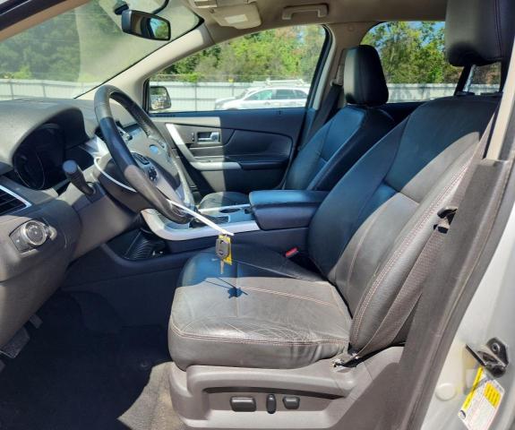 2FMDK3JC2BBB58102 - 2011 FORD EDGE SEL ვერცხლისფერი ფოტო 7