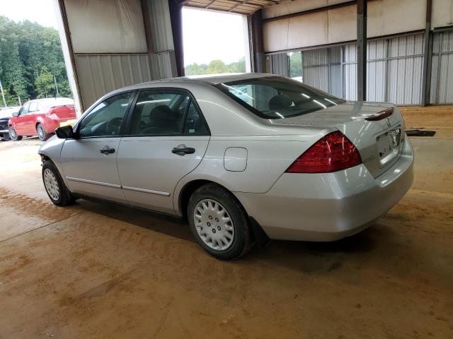 1HGCM56187A125106 - 2007 HONDA ACCORD VALUE SILVER photo 2