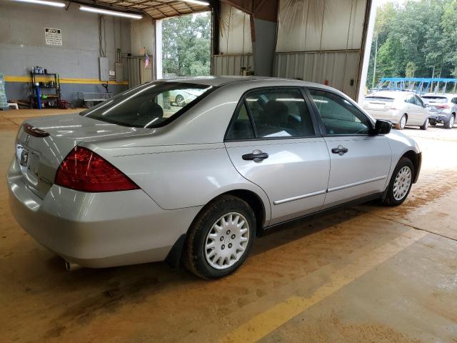 1HGCM56187A125106 - 2007 HONDA ACCORD VALUE SILVER photo 3