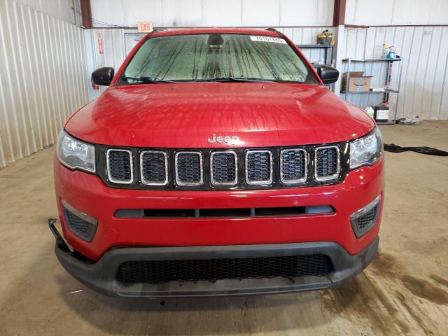 3C4NJDAB3JT281421 - 2018 JEEP COMPASS SPORT Rouge photo 5