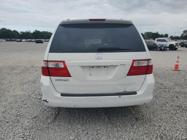 5FNRL38746B444526 - 2006 HONDA ODYSSEY EXL WHITE photo 6