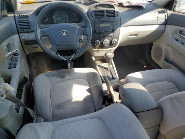 KNAFE221495616634 - 2009 KIA SPECTRA EX SILVER photo 8