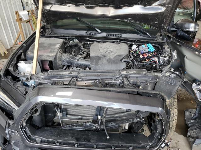 3TYCZ5ANXPT129580 - 2023 TOYOTA TACOMA DOUBLE CAB GRAY photo 11