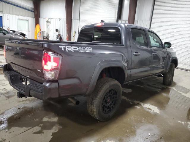 3TYCZ5ANXPT129580 - 2023 TOYOTA TACOMA DOUBLE CAB GRAY photo 3