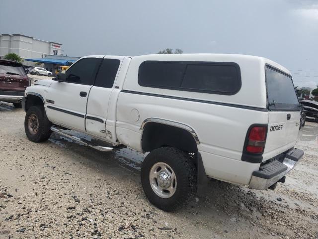 3B7KF23622M200574 - 2002 DODGE RAM 2500 WHITE photo 2