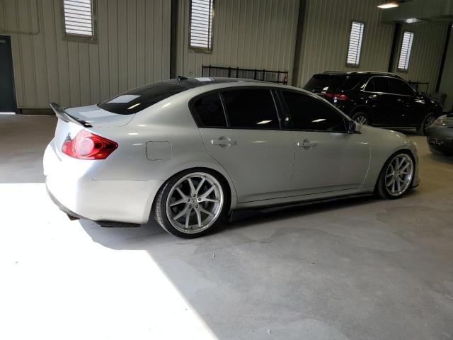 JN1CV6AP3CM625103 - 2012 INFINITI G37 BASE SILVER photo 3
