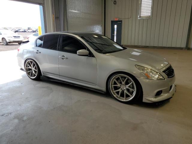 JN1CV6AP3CM625103 - 2012 INFINITI G37 BASE SILVER photo 4