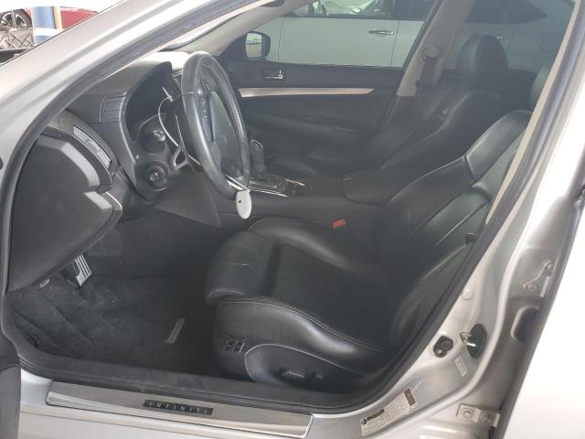 JN1CV6AP3CM625103 - 2012 INFINITI G37 BASE SILVER photo 7