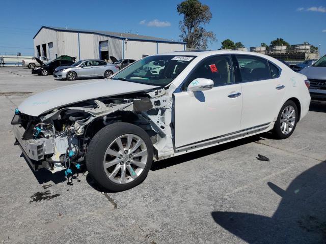 JTHDL5EF2A5001544 - 2010 LEXUS LS 460L WHITE photo 1