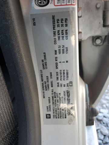 1GCDSCD94A8140397 - 2010 CHEVROLET COLORADO LT SILVER photo 12