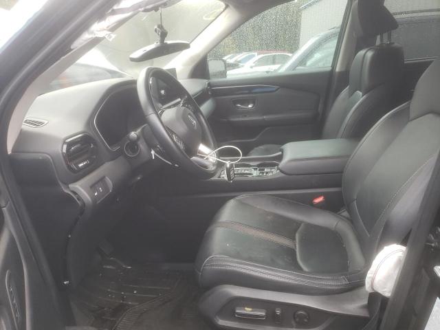 5FNYG2H40PB002621 - 2023 HONDA PILOT EXL BLACK photo 7