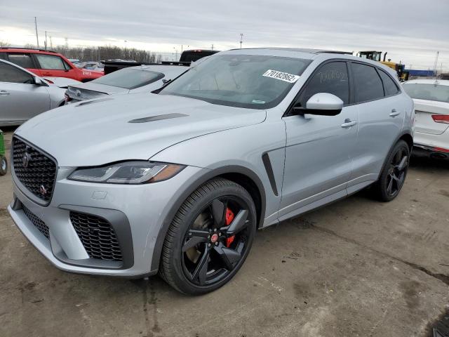 SADCZ2EE0NA689112 - 2022 JAGUAR F-PACE SVR GRAY photo 1