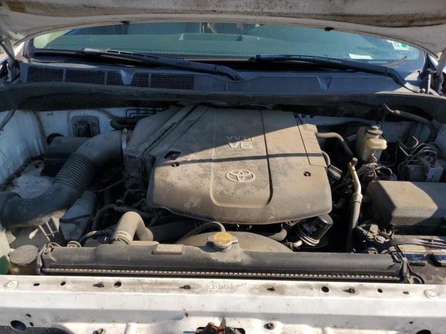 5TFRU54107X005230 - 2007 TOYOTA TUNDRA DOUBLE CAB SR5 WHITE photo 11