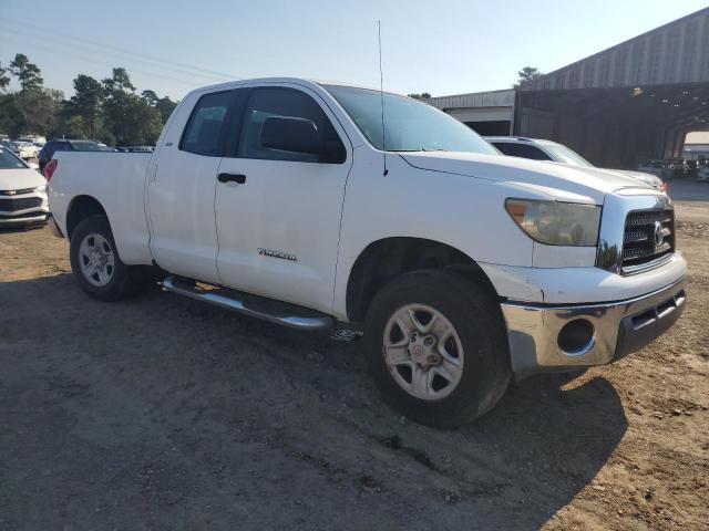 5TFRU54107X005230 - 2007 TOYOTA TUNDRA DOUBLE CAB SR5 WHITE photo 4
