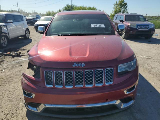 1C4RJFJT1EC450567 - 2014 JEEP GRAND CHER SUMMIT RED photo 5