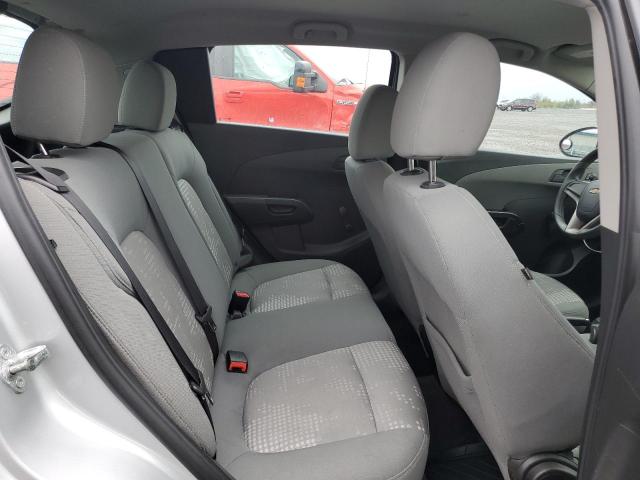 1G1JA6SH0F4133519 - 2015 CHEVROLET SONIC LS ვერცხლისფერი ფოტო 10