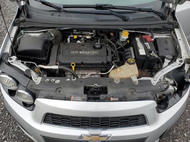 1G1JA6SH0F4133519 - 2015 CHEVROLET SONIC LS ვერცხლისფერი ფოტო 11