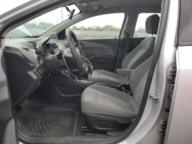 1G1JA6SH0F4133519 - 2015 CHEVROLET SONIC LS ვერცხლისფერი ფოტო 7