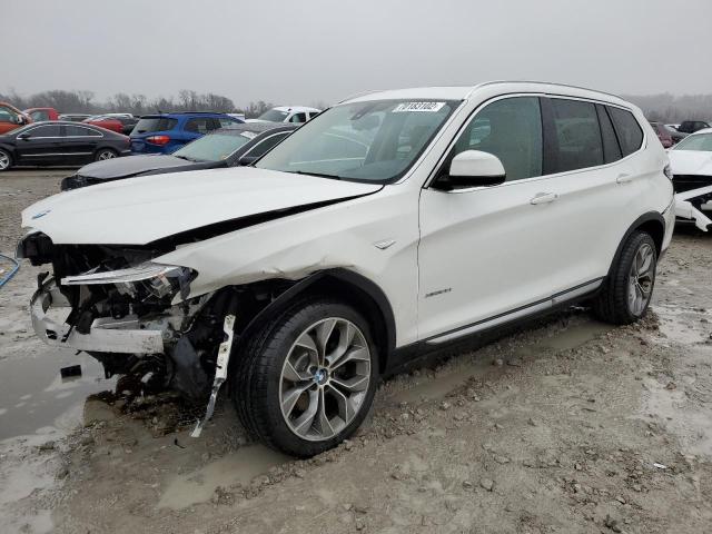 5UXWX7C55F0K31814 - 2015 BMW X3 XDRIVE35I WHITE photo 1