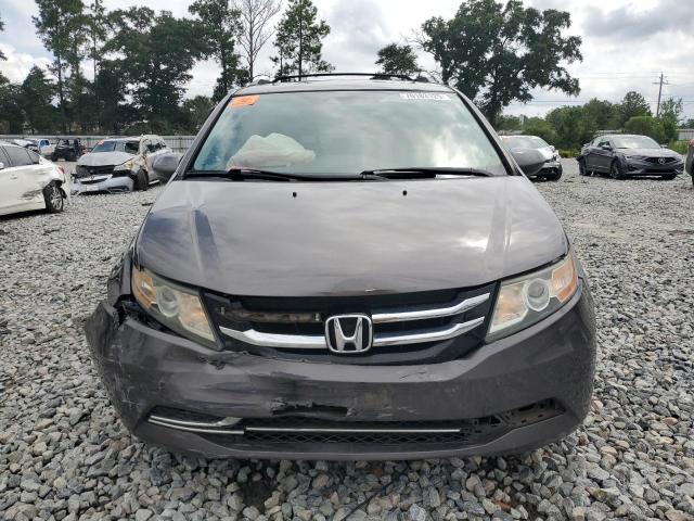 5FNRL5H61EB104994 - 2014 HONDA ODYSSEY EXL GRAY photo 5