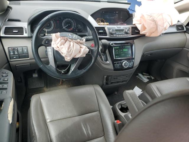 5FNRL5H61EB104994 - 2014 HONDA ODYSSEY EXL GRAY photo 8