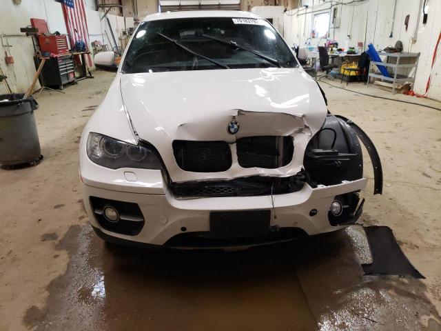 5UXFG43559L222628 - 2009 BMW X6 XDRIVE35I WHITE photo 5