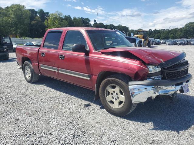 2GCEC13T751246693 - 2005 CHEVROLET SILVERADO C1500 RED photo 4