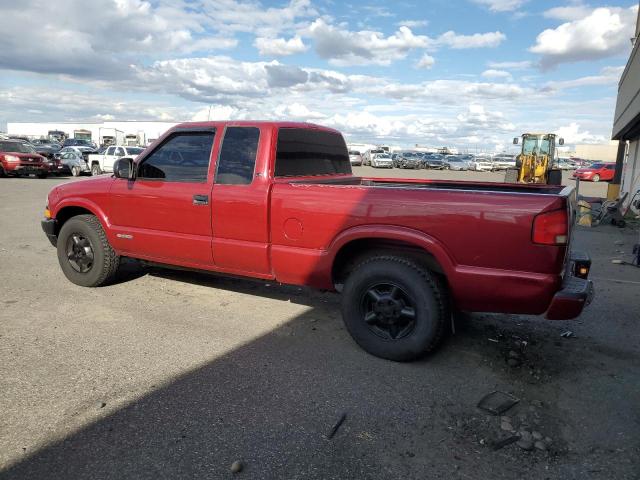 1GCDT19W818174195 - 2001 CHEVROLET S TRUCK S10 MAROON photo 2