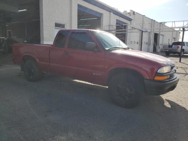 1GCDT19W818174195 - 2001 CHEVROLET S TRUCK S10 MAROON photo 4