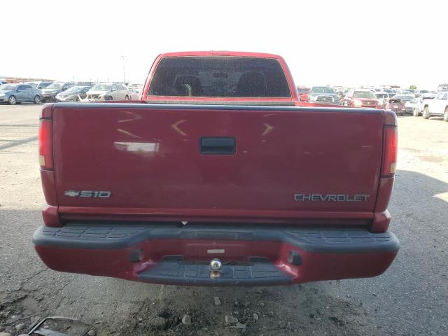 1GCDT19W818174195 - 2001 CHEVROLET S TRUCK S10 MAROON photo 6