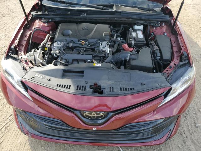 4T1C11AK4LU929424 - 2020 TOYOTA CAMRY LE RED photo 11