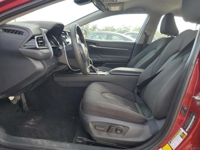 4T1C11AK4LU929424 - 2020 TOYOTA CAMRY LE RED photo 7