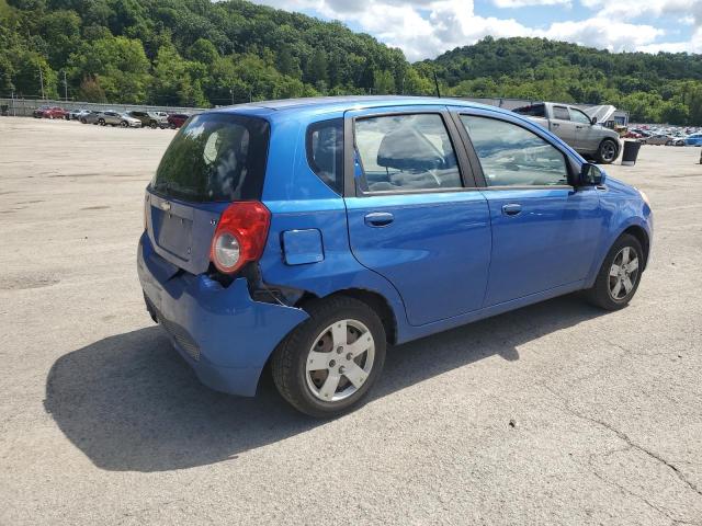 KL1TD6DE8AB116070 - 2010 CHEVROLET AVEO LS BLUE photo 3