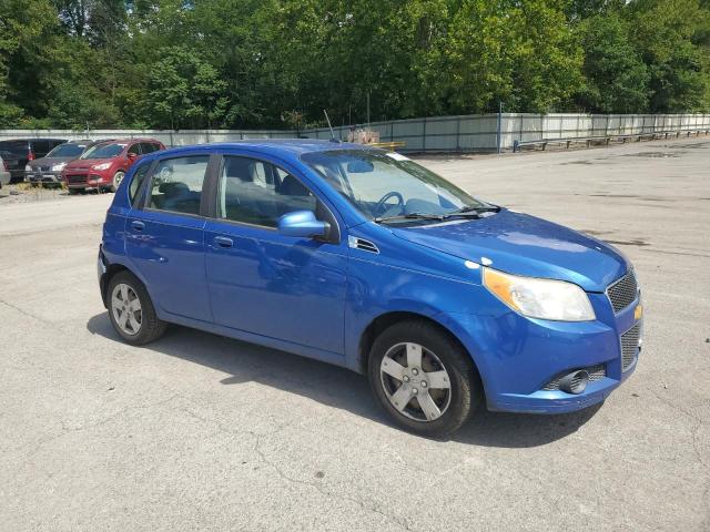 KL1TD6DE8AB116070 - 2010 CHEVROLET AVEO LS BLUE photo 4