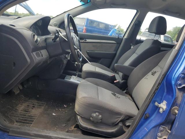 KL1TD6DE8AB116070 - 2010 CHEVROLET AVEO LS BLUE photo 7