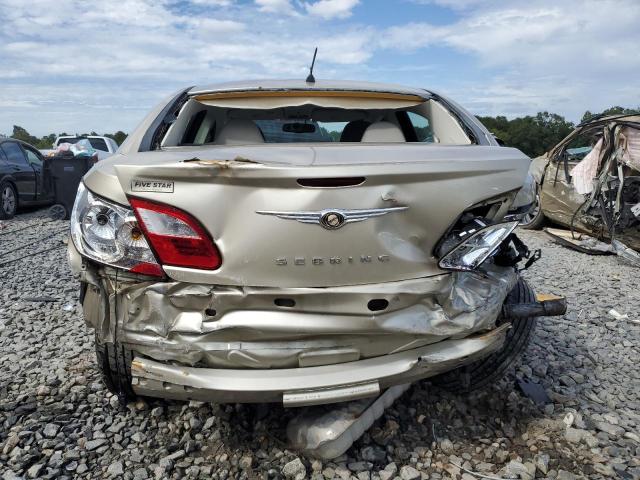 1C3LC56R47N520744 - 2007 CHRYSLER SEBRING TOURING TAN photo 6