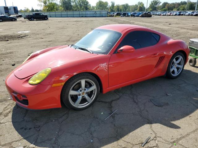 WP0AA29877U761617 - 2007 PORSCHE CAYMAN RED photo 1